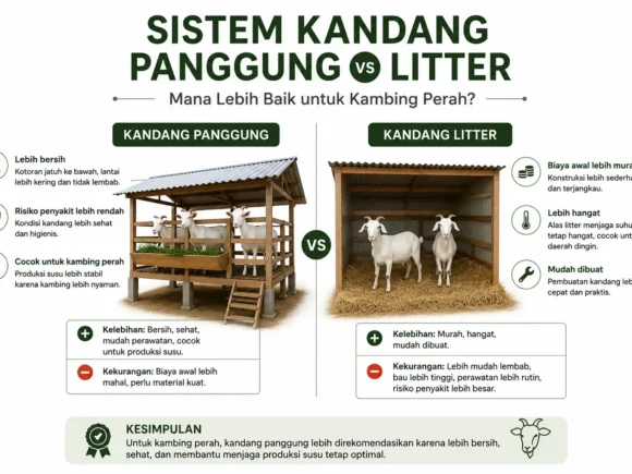 Sistem Kandang Panggung vs Litter: Mana Lebih Baik?