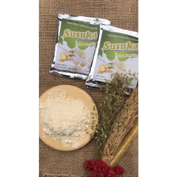 Susu Kambing Bubuk Susuka Sachet Rasa Jahe - Image 3