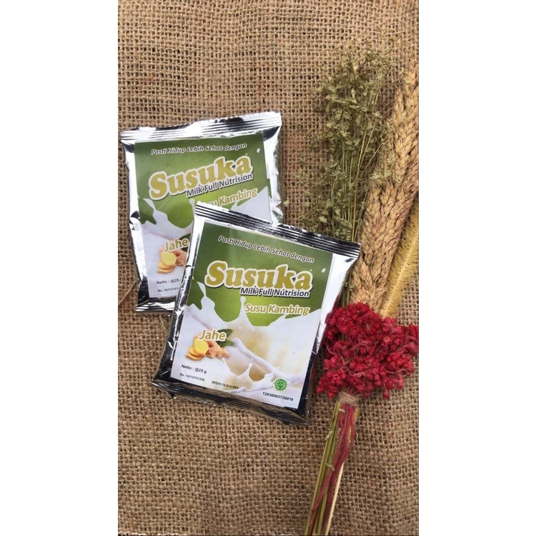 Susu Kambing Bubuk Susuka Sachet Rasa Jahe - Image 2