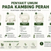 penyakit umum pada kambing perah dan cara mengatasinya untuk menjaga produksi susu
