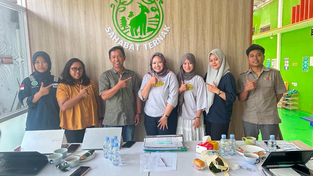 proses audit HACCP di fasilitas pengolahan susu kambing Sahabat Ternak